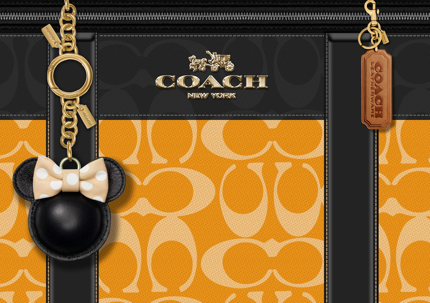 Coach Minnie Gold