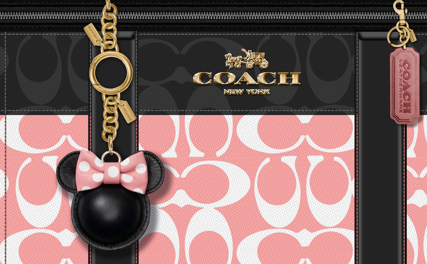Coach Minnie2 Pink