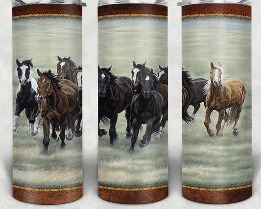 Horse Painting Tumbler